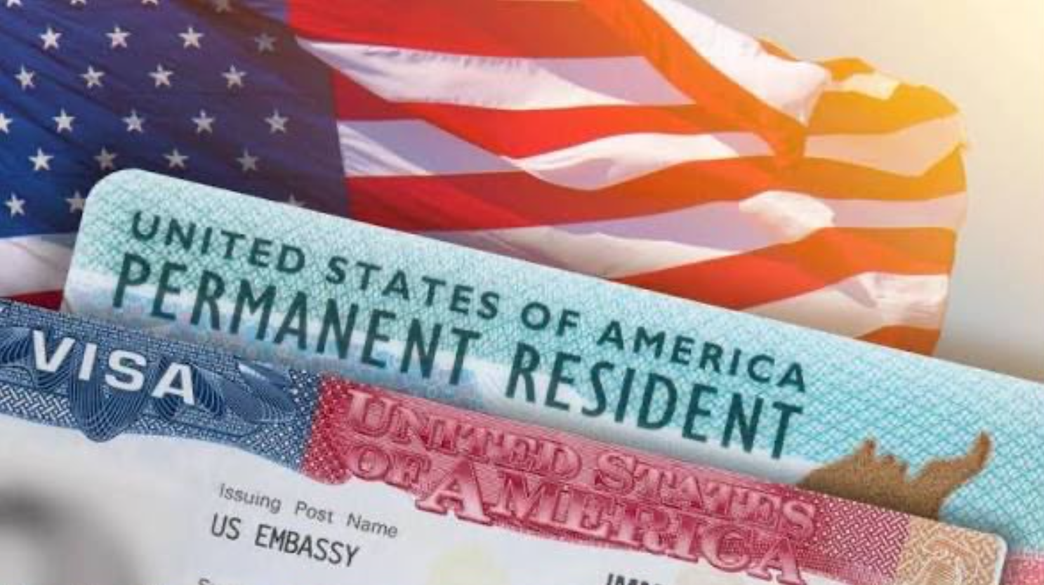 Tarjeta de Residente Permanente y Visa de Estados Unidos