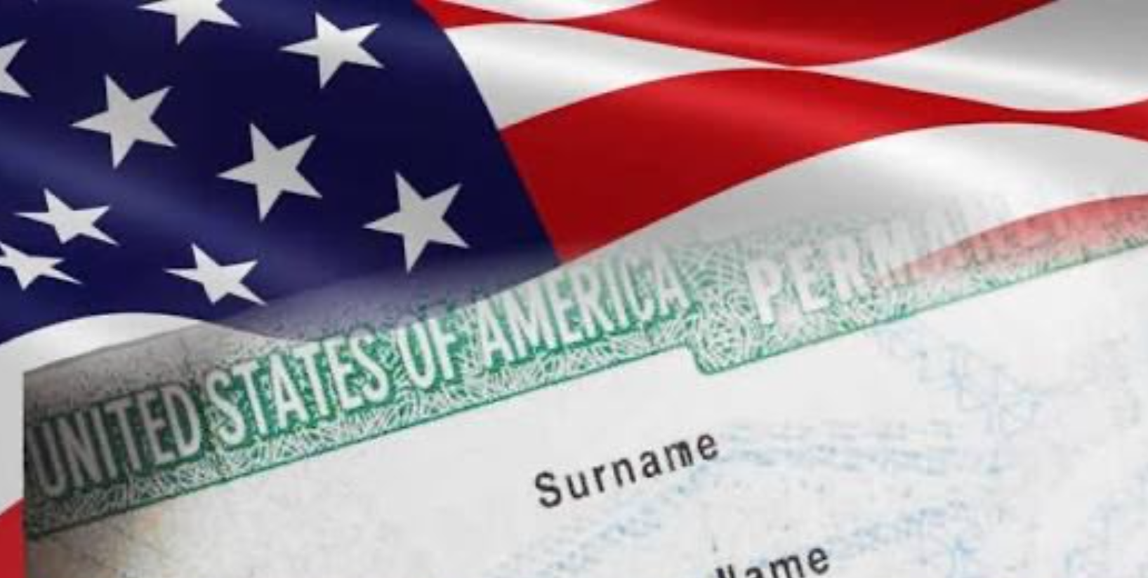 Documento oficial de residencia permanente de Estados Unidos